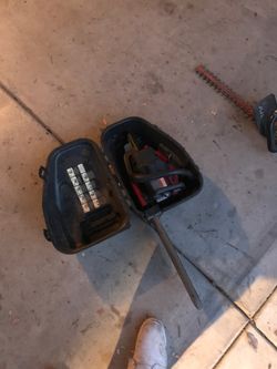 Saw and Hedge trimmer