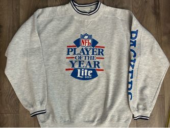Vintage Crewneck Miller Lite Sweatshirt Gray Large NFL Sweater Beer Packers 90s
