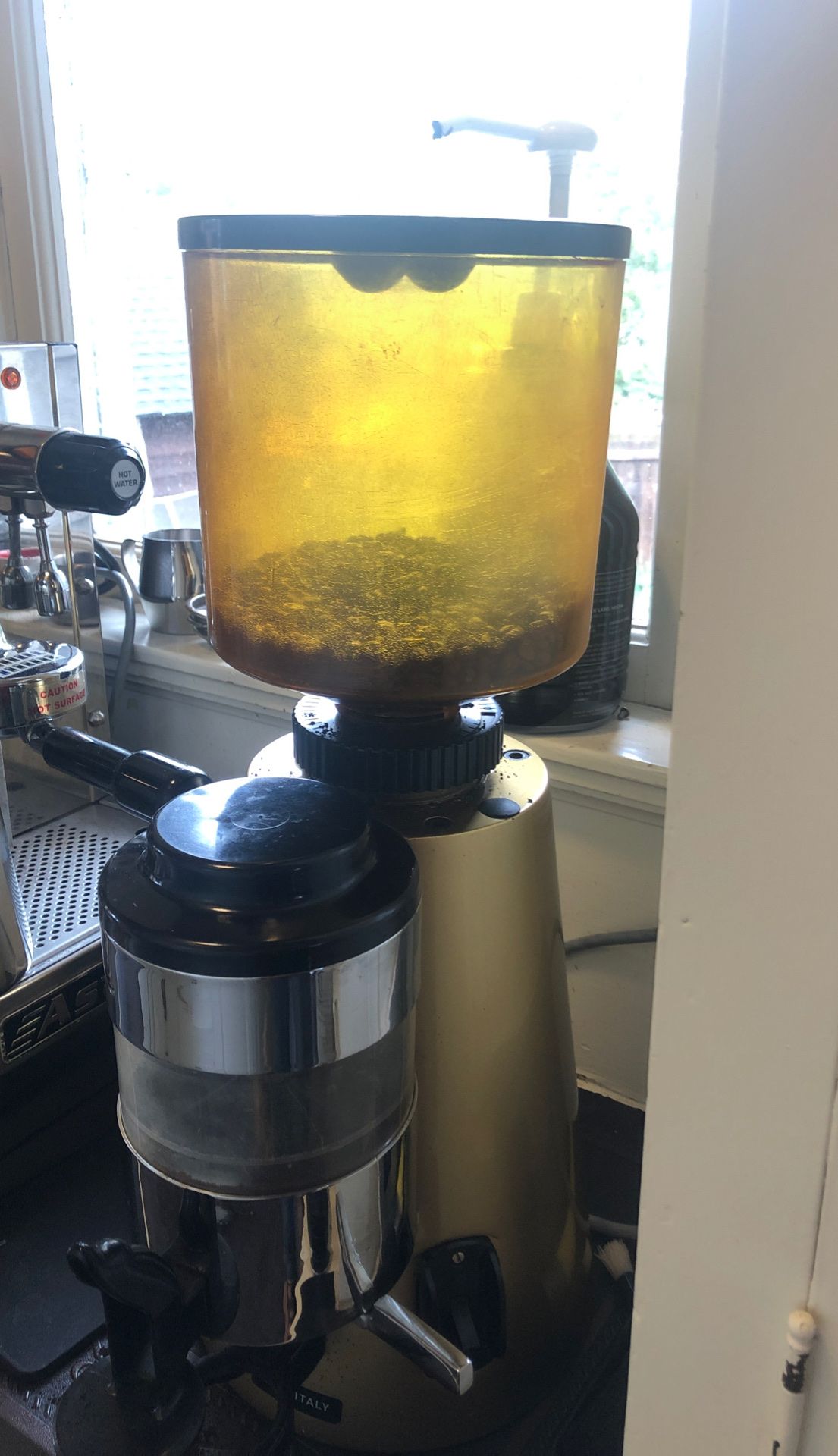 Amazing rare Vintage La Cimbali espresso coffee grinder