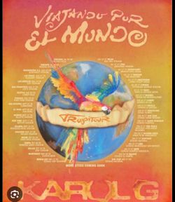 2 tickets Karol G - Saturday