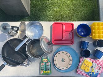 Camp Kitchen, incl Stove & French Press