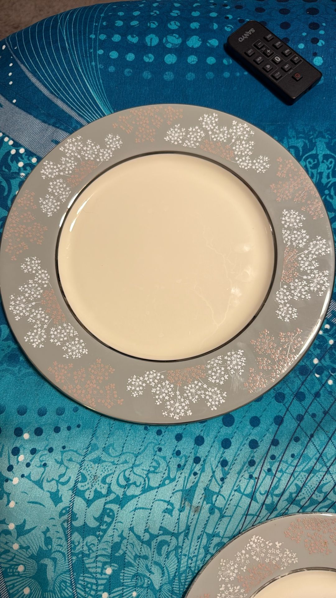 Castleton China Lace Plate