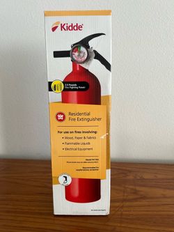 Kidde 2.5 lb Residential Fire Extinguisher – New in Box