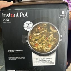 Instant pot multi cooker