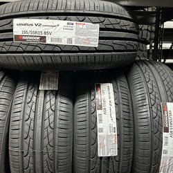 HANKOOK VENTUS V2 CONCEPT2 195/55R15 price$100 each