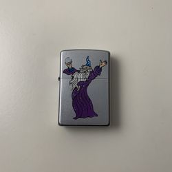 Zippo Lighter With Wizard 