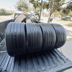 275/30/21 Continental Contisportcontact 5p 50-60% Tread (4)