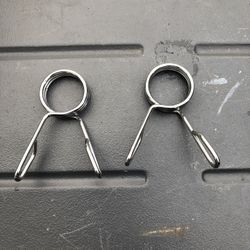 Pair of Olympic Clips For 2 Inch Bars