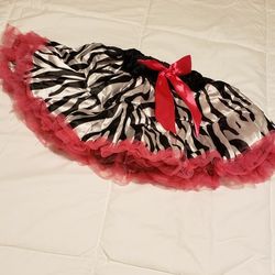 Zebra Tutu Skirt 