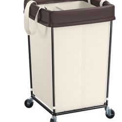 Laundry Basket with Wheels,