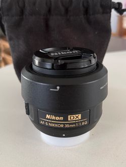 Nikon 35mm 1.8 DX lens