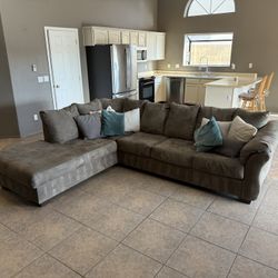 Grey Sectional Couch