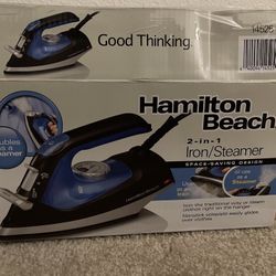 New Dual Functionality Iron /steamer