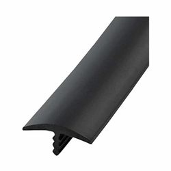 Edge Supply Black 3/4 in x 250 Ft Center Barb Tee Moulding T Molding Hobbyist Pack, Small Projects, Arcade Machines and Tables