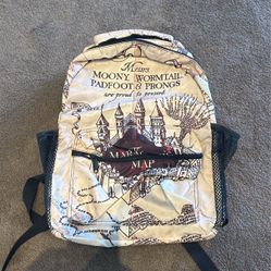 Harry Potter Marauders Map Backpack