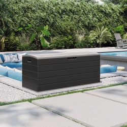 Suncast 120 Gallon Split Lid Extra Large Deck Box