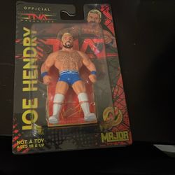 TNA OFFICIAL MAJOR BENDIES JOE HENDRY WITH SIGNED CARD 