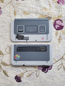 New Nintendo 3DS XL Faceplates (SNES Design)