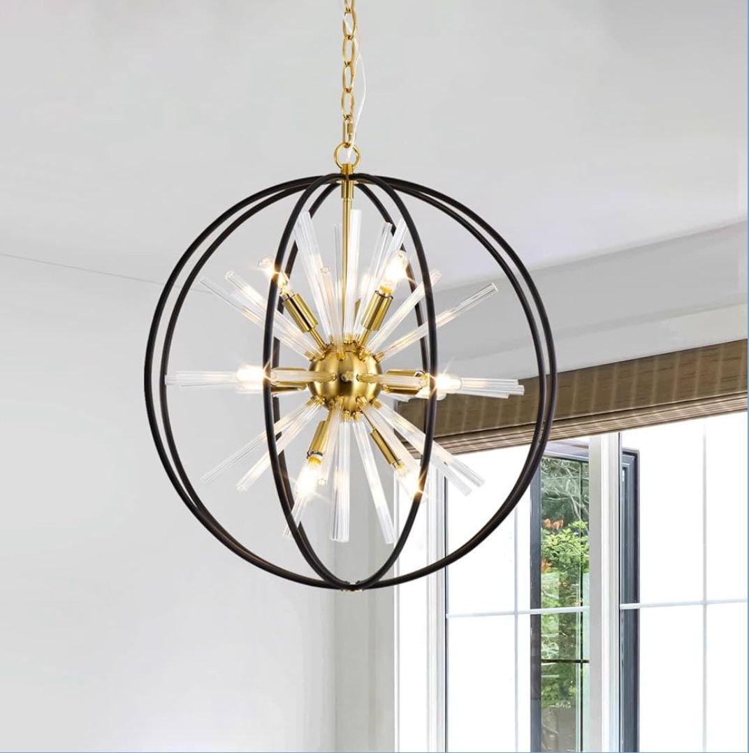 Brand New 10 -Lights Sputnik Crystal Chandelier