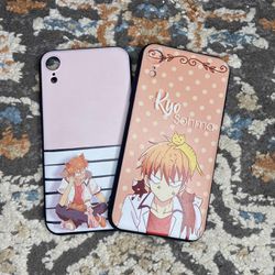 2 Fruits Basket Anime Manga Kyo Kawaii Printed Iphone XR Flexible Phone Cases!