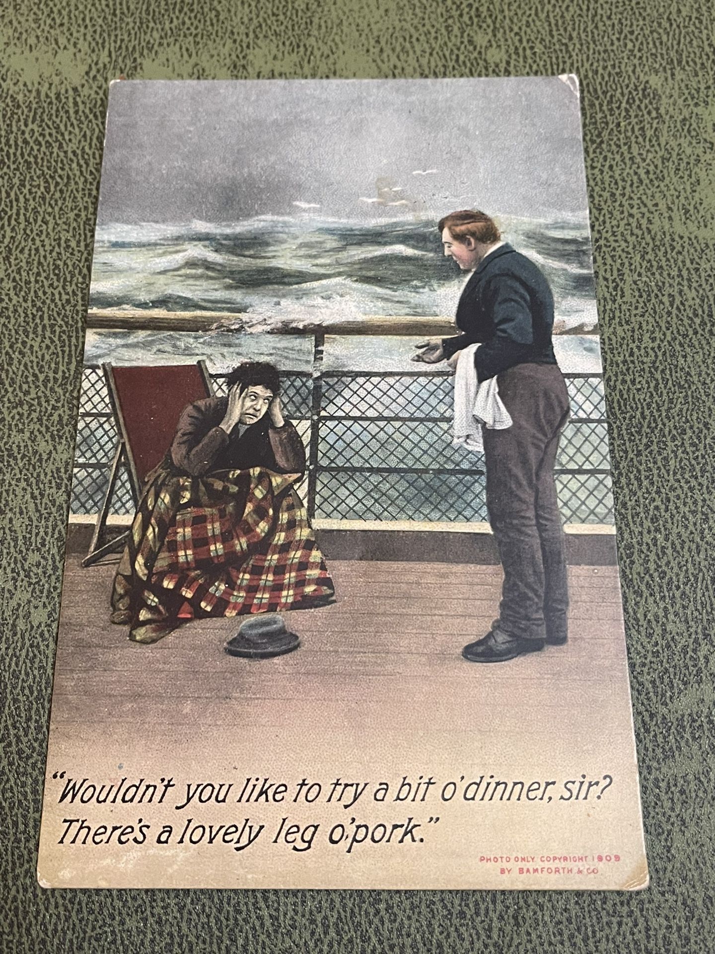 Vintage 1909 Samforth Postcard