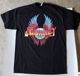 Journey, Doobie Brothers, Dave Mason 2016 Concert Tour Black T-Shirt