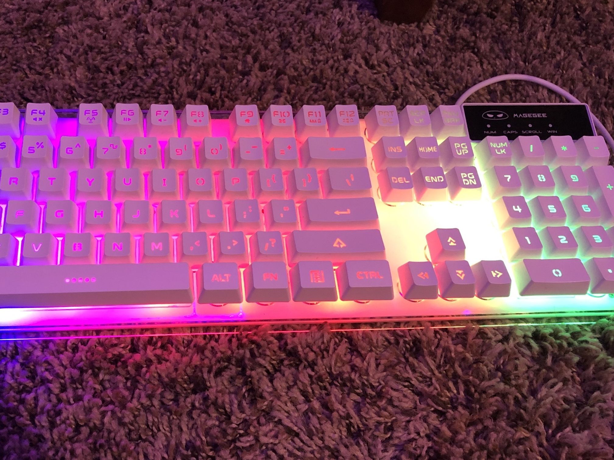 LED Magegee Keyboard And Mouse