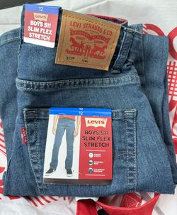 Boys LEVIS 511 Slim Flex Stretch Sz 12