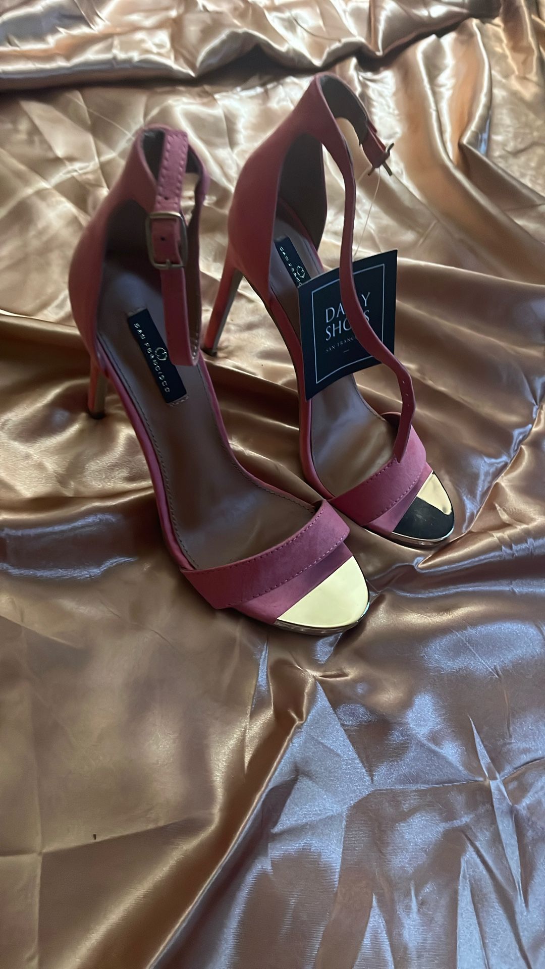 Pink Sandal Heels
