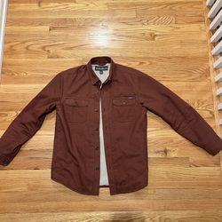 Men’s Eddie Bauer Sherpa-Lined Shirt Jacket - Size M