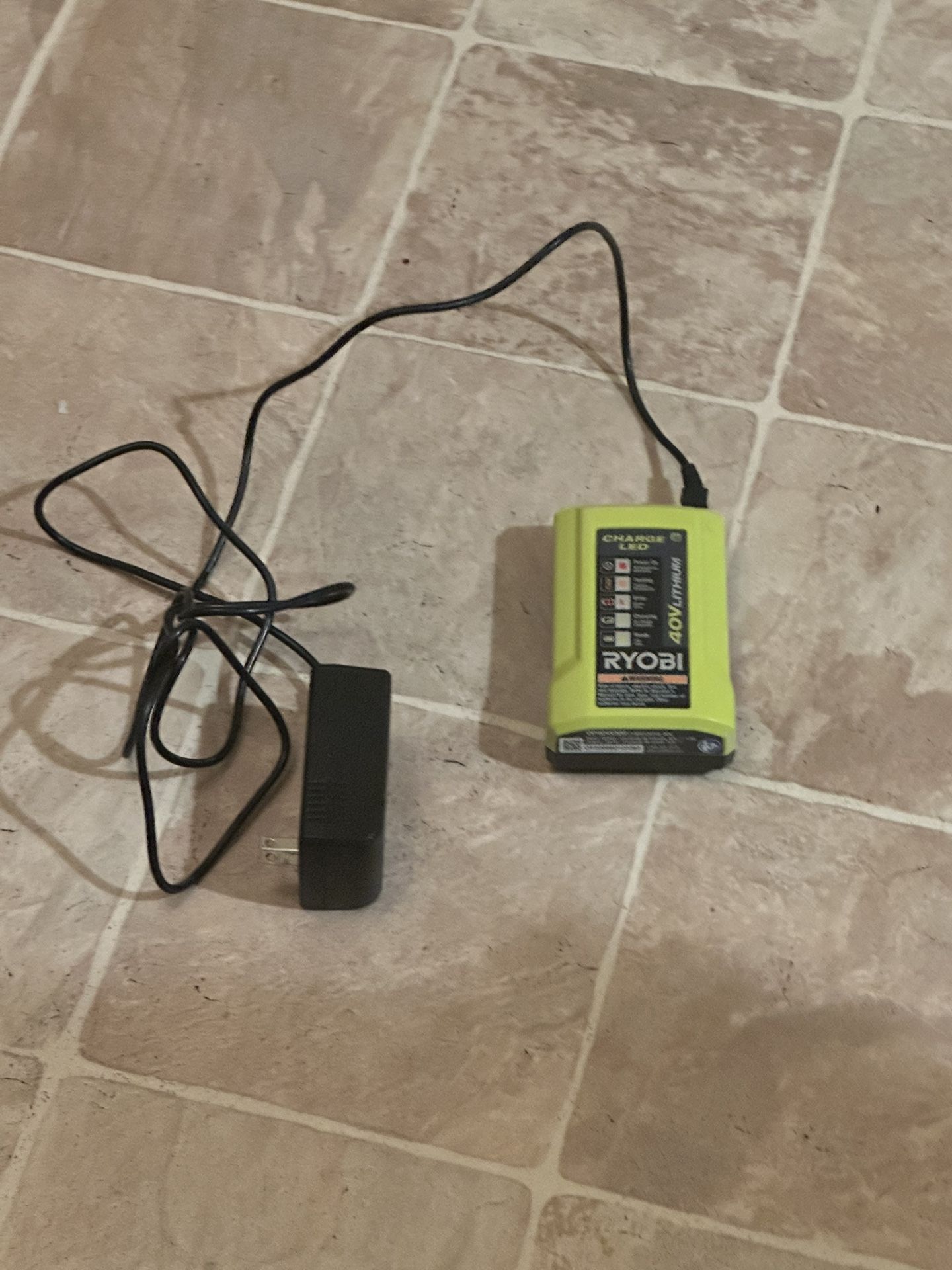 RYOBI Charger 40 Volt