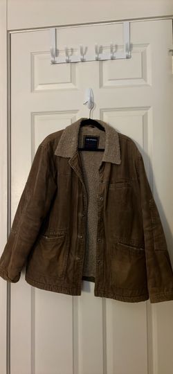 Vintage Corduroy Collared Brown Jacket
