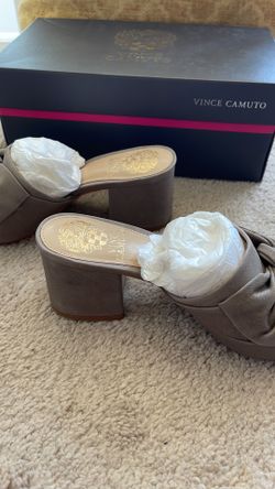 New Vince Camuto Block Heel Sandals 7.5