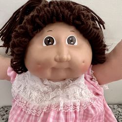 Brunette Cabbage Patch Kids Girl Doll
