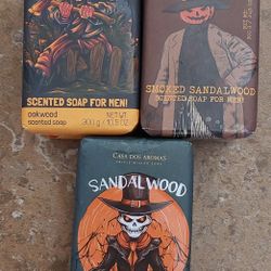 3 Casa Dos Aromas Men's Halloween 🎃 Soap