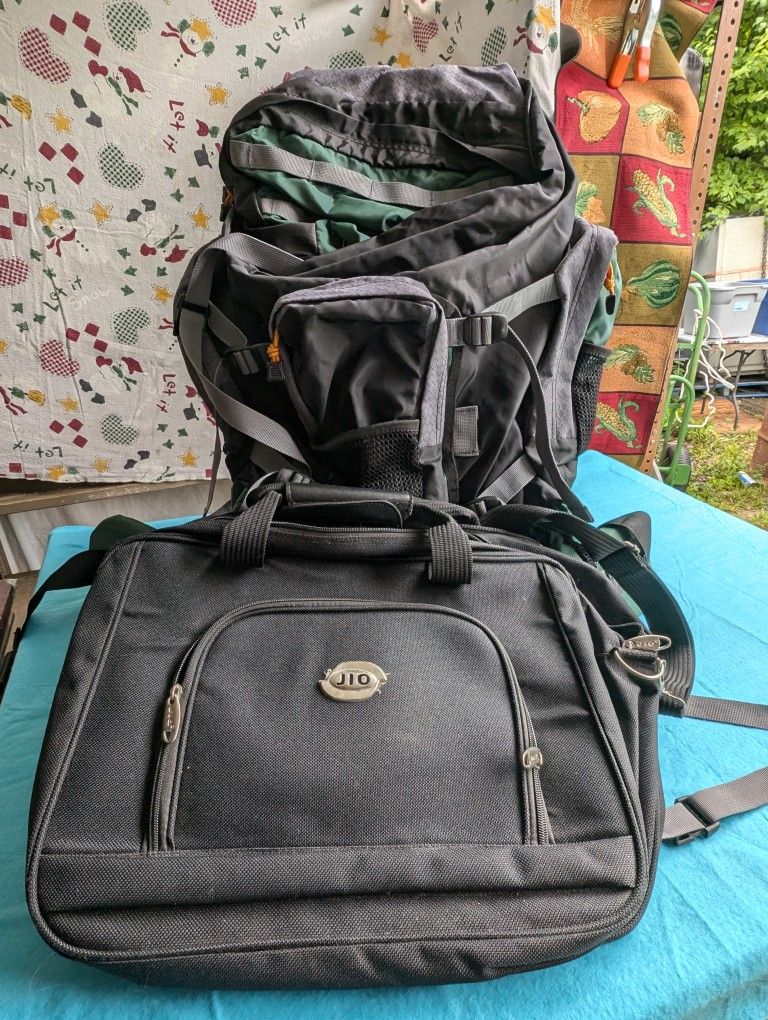 Jansport Hiking Backpack & Jio Bag