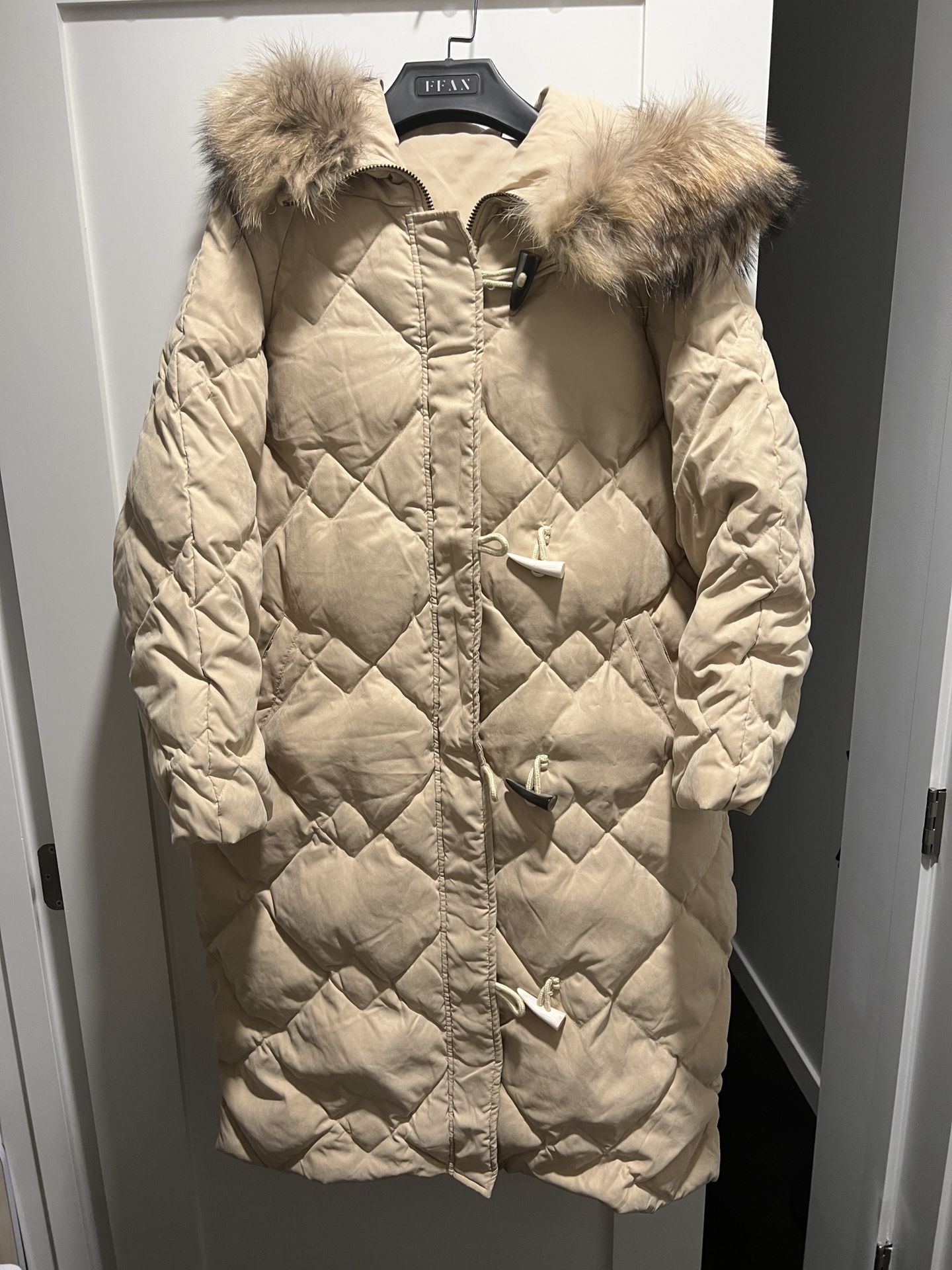 Quilted Beige Jacket