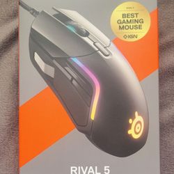 STEELESERIES RIVAL 5 GAMING MOUSE(Brand New In Box )