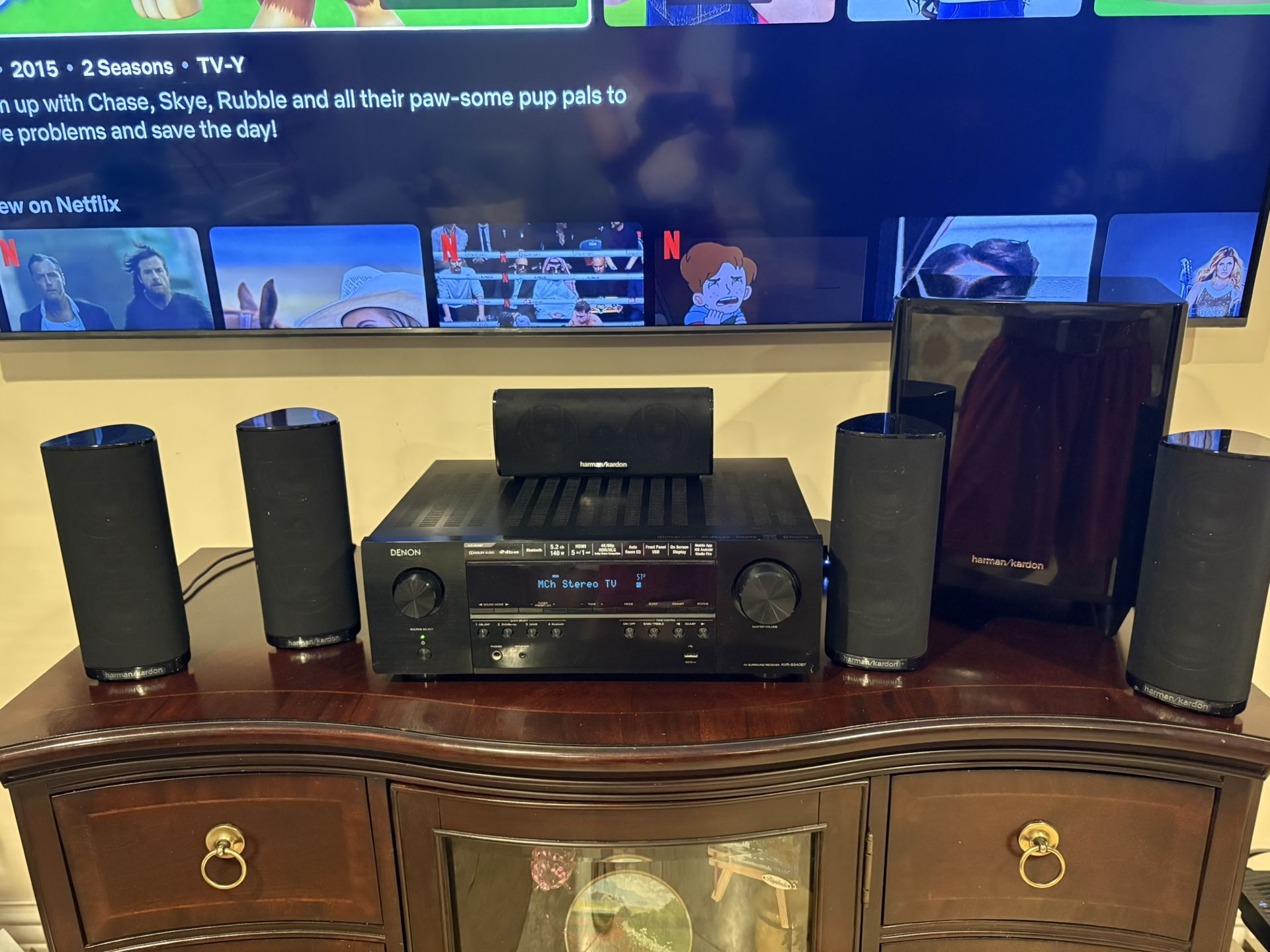 Denon & Harmon/Kardon Home Theater System