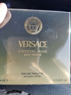 Versace crystal noir edt 1.7oz