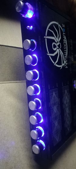 Soundstream Car Audio Equalizer with Blue LED