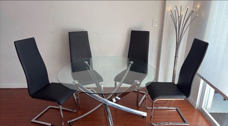 Table and chairs