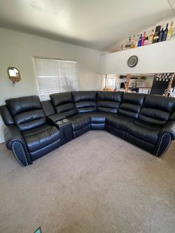 Leather Couch
