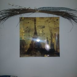 Large Paris Picture AND swag