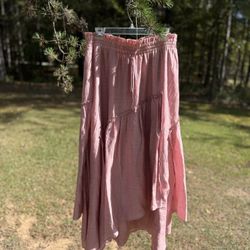 Scarlet Darkness Renaissance Maxi Skirt