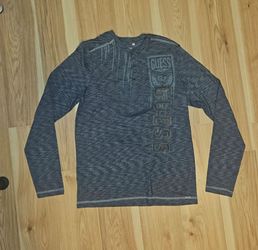 Y2K Guess Men's Long Sleeve Shirt Size M