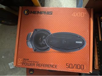 Memphis Power Reference 4x10 Speakers