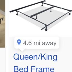 Queen Metal Bed Frame