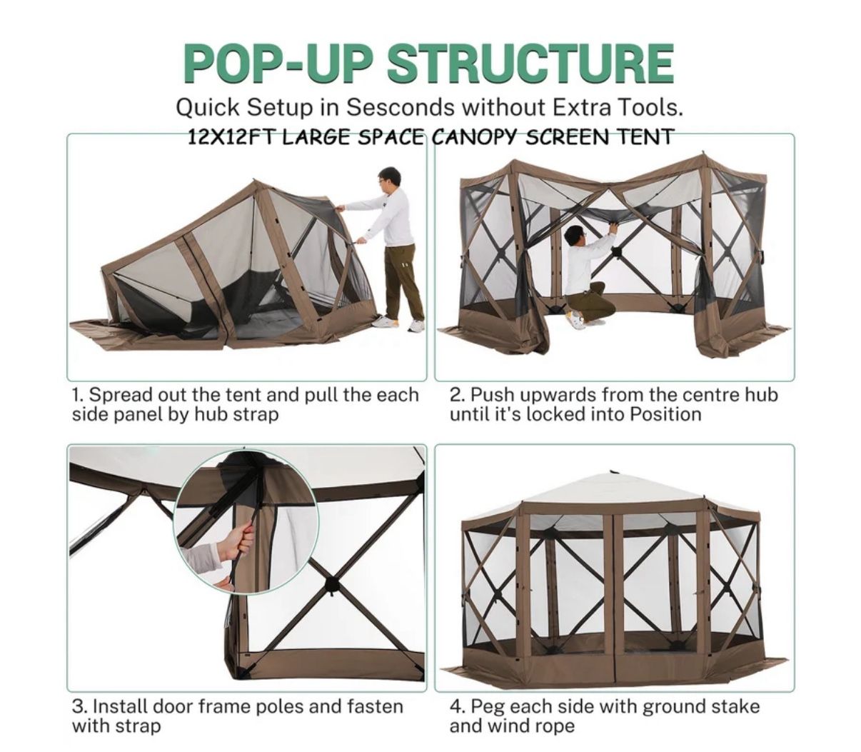 12x12-pop-up-gazebo-outdoor-canopy-camping-tent-with-mosquito-netting-walls-waterproof-uv-resistant-easy-set-up-party-tent-for-shade-and-rain-with-car