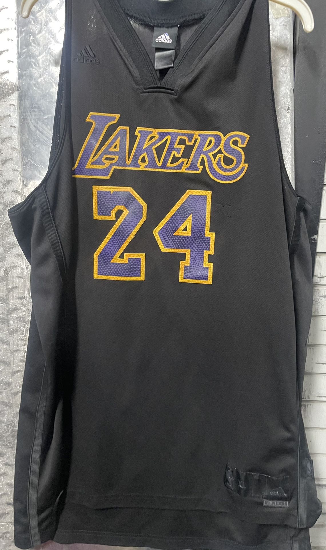 Los Angeles Lakers Kobe Bryant #24 Black Mamba Adidas Jersey